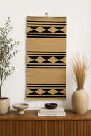 Paniery Nomad Minimal Wall Hanging – Handwoven Rwandan Wall Décor