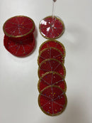 Beaded Coasters
