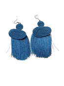 Handwoven Sisal Earrings – Rwanda Statement Piece