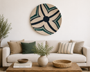 Paniery Signature – Eclipse | Oversized Handwoven Wall Art (80 cm)