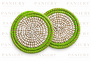 Handwoven Coasters – Set of 2 | PANIERY
