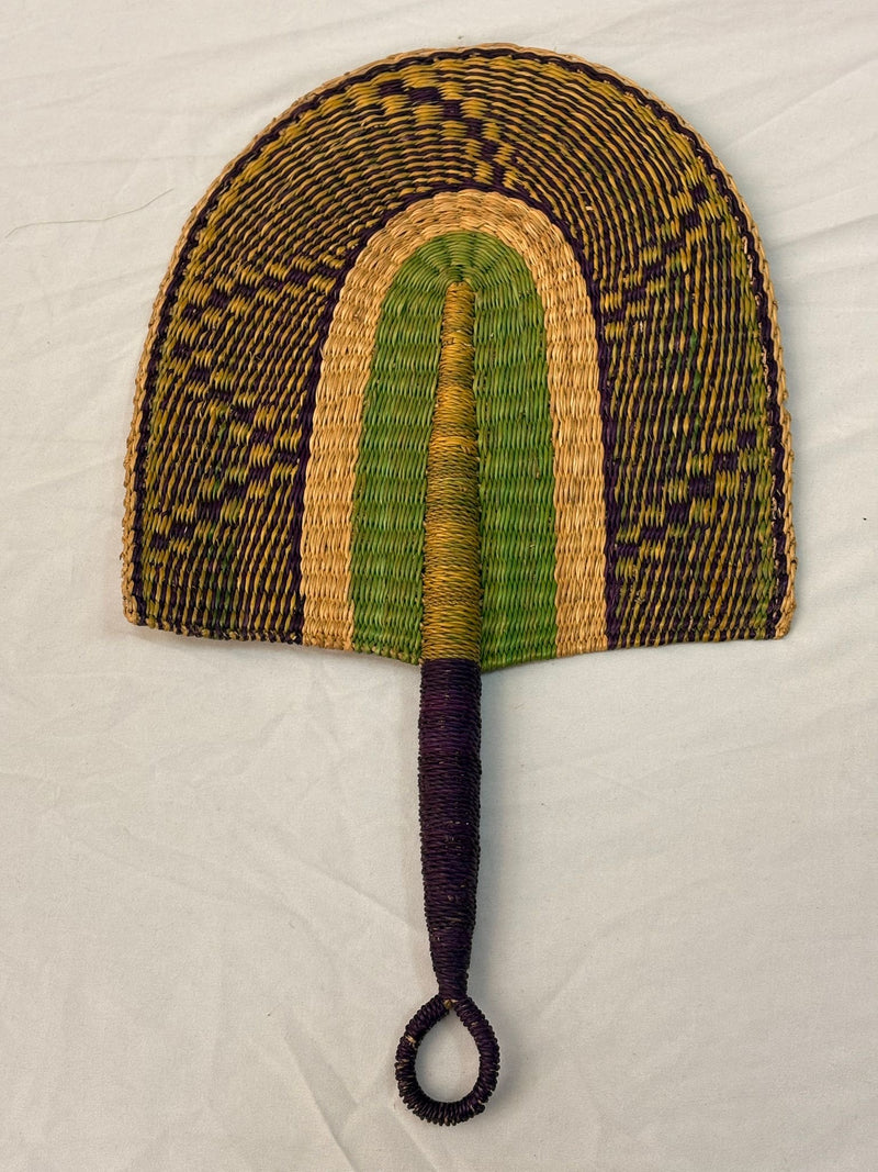 One of a Kind Colorful Ghanaian Fan
