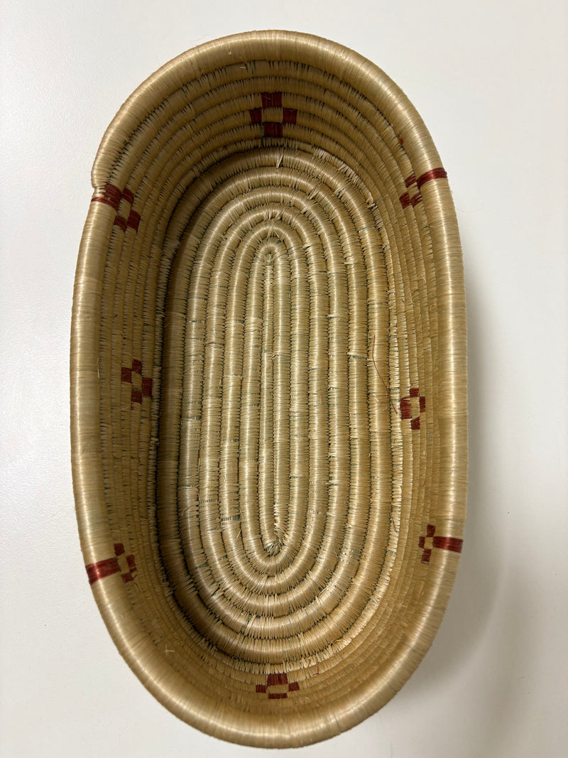Oval Handwoven Basket