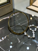 Minimalist Gold Collar – Handcrafted in Kenya