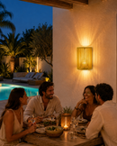 Handcrafted Fishing Line Lantern – Made in Morocco | Multifunctional Boho Chic Decor