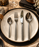 Paniery Afrikaanse Bestekset – 24 Stuks | Adinkra Ontwerp