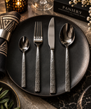 Paniery Afrikaanse Bestekset – 24 Stuks | Adinkra Ontwerp
