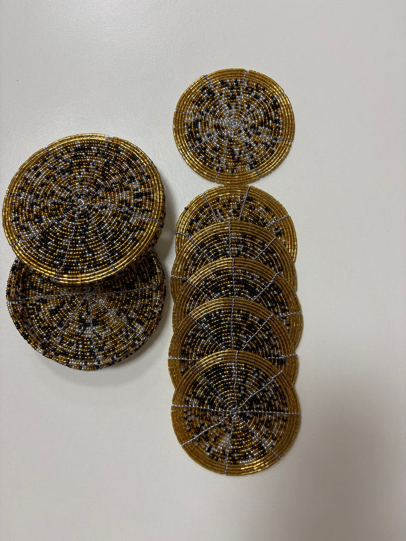Beaded Coasters