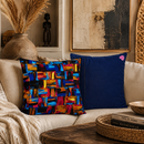 Luxury Handcrafted Cushion – Rwanda Heritage Edition