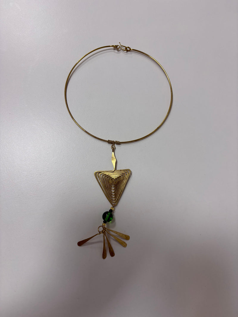 Handmade Brass Necklace