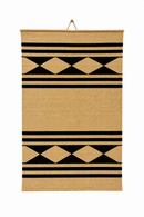 Paniery Nomad Minimal Wall Hanging – Handwoven Rwandan Wall Décor
