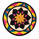 Handwoven Rwanda Wall Bowls Collection – 25 cm