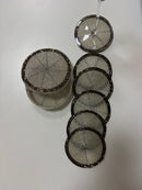 Beaded Coasters