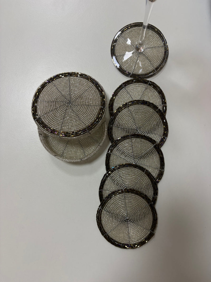 Beaded Coasters
