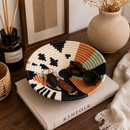 Handwoven Rwanda Wall Bowls Collection – 25 cm