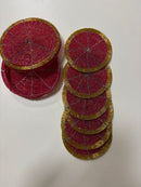 Beaded Coasters