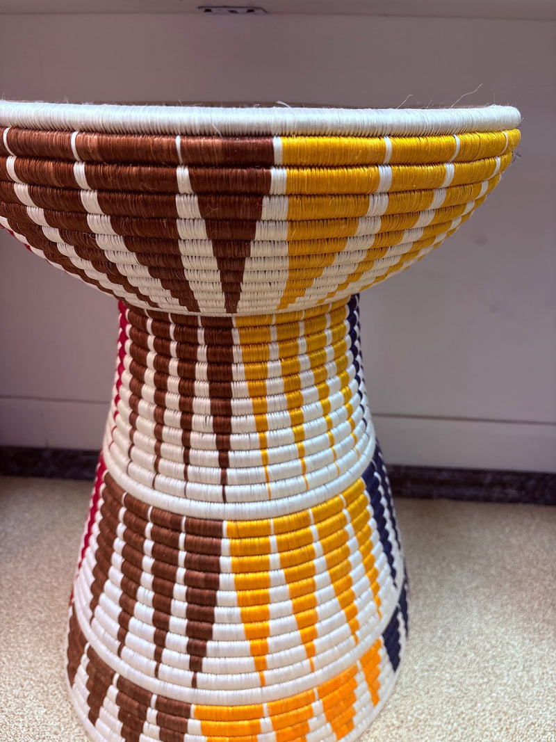 Handwoven Side Table