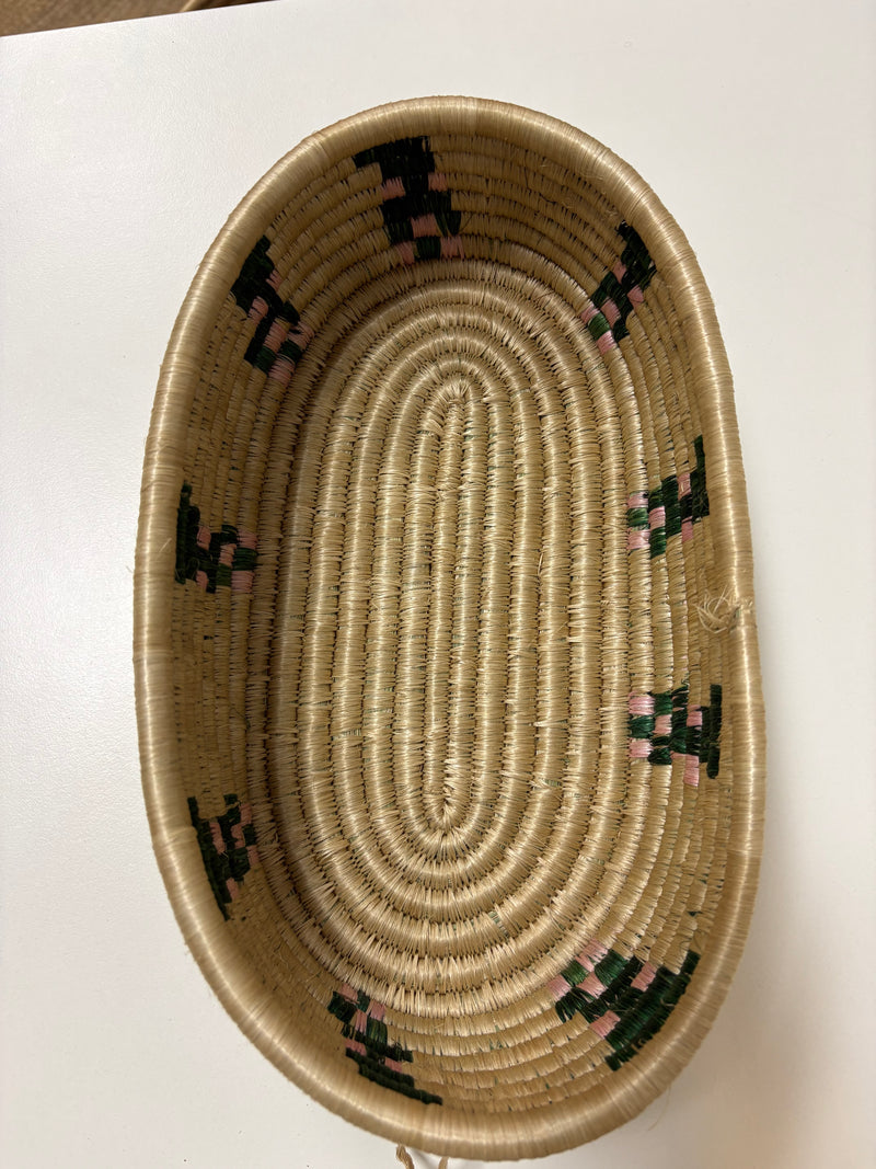 Oval Handwoven Basket