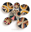 PANIERY — Contemporary Handwoven Wall Art | Set of 6
