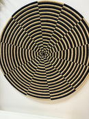 Large Sweetgrass Basket – Statement Wall Piece (60 cm)