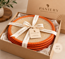 Handwoven Senegalese Placemats – Set of 6 | PANIERY