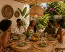 Handwoven Placemats – Natural Table Art Piece