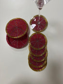 Beaded Coasters