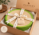 Handwoven Senegalese Placemats – Set of 4 | 39 cm | PANIERY