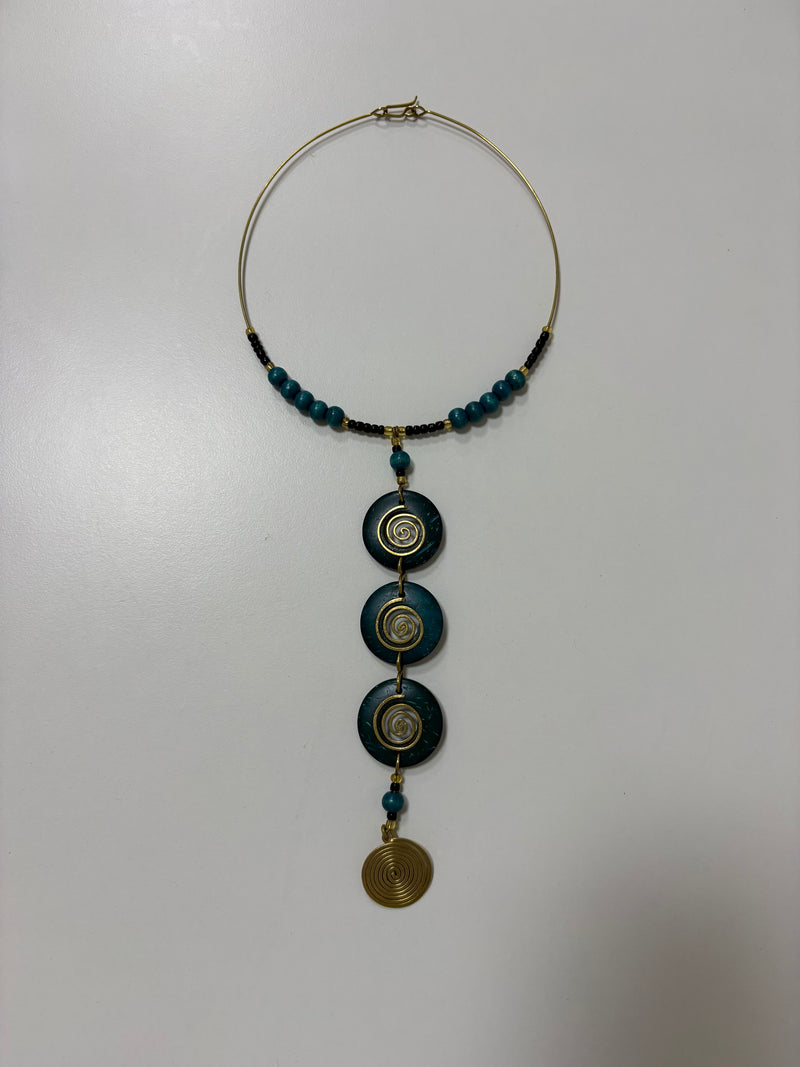 Handmade Brass Necklace