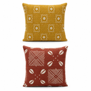 Bogolan Cushions | Handmade African Mud Cloth Pillows | Luxury Boho Decor