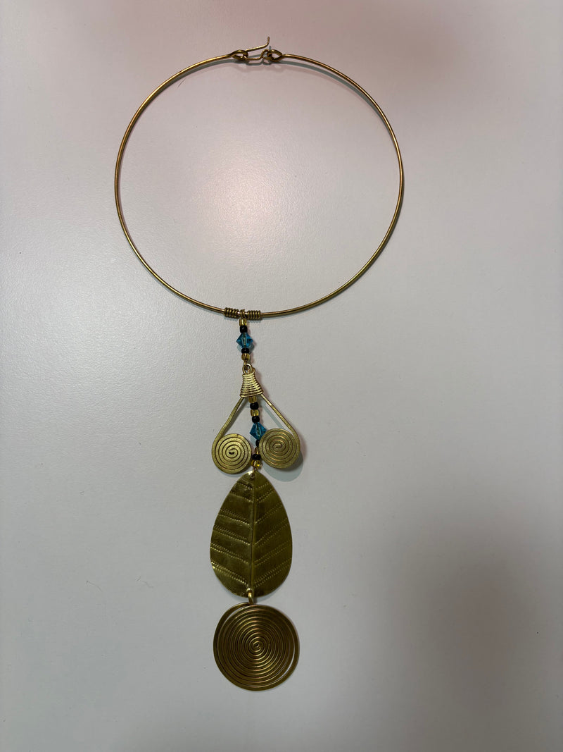 Handmade Brass Necklace