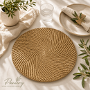 Handwoven Placemats – Natural Table Art Piece