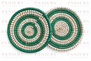 Handwoven Coasters – Set of 2 | PANIERY