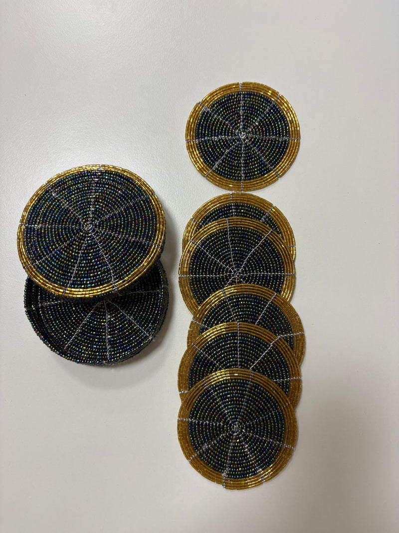 Beaded Coasters