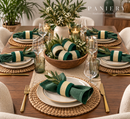 Handwoven Napkin Rings – Minimal Table Elegance