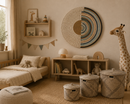 Paniery Signature – Eclipse | Oversized Handwoven Wall Art (80 cm)