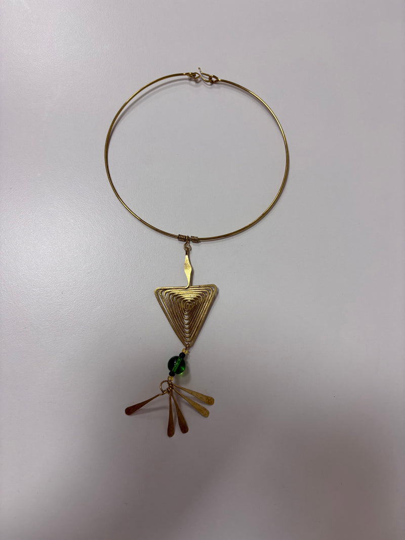 Handmade Brass Necklace