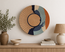 Paniery Signature – Eclipse | Oversized Handwoven Wall Art (80 cm)