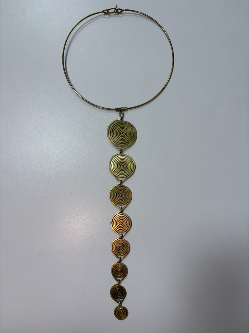 Handmade Brass Necklace