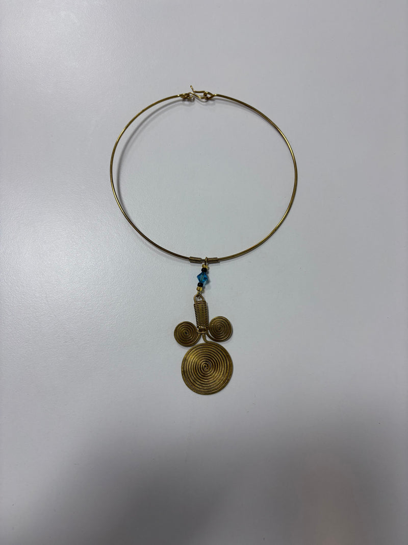 Handmade Brass Necklace