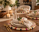 Handwoven Napkin Rings – Minimal Table Set