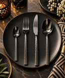 Paniery Afrikaanse Bestekset – 24 Stuks | Adinkra Ontwerp