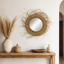 Product Title
Raffia Sunburst Mirror – Handmade in Morocco | Paniery