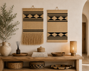 Paniery Nomad Minimal Wall Hanging – Handwoven Rwandan Wall Décor