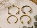 Handcrafted Brass Bracelet – Minimal Statement Piece