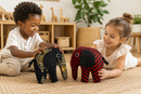 Handmade Rwandan Elephant Toy – African Fabric Collection