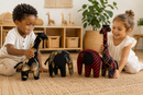 Rwandan Handmade Plush Giraffe