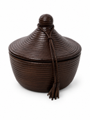 Nogaye Handwoven Basket with Lid – Made in Senegal