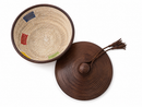 Nogaye Handwoven Basket with Lid – Made in Senegal