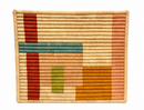 Paniery Handwoven Wall Art – Geometric Flat Plate (Rwanda)